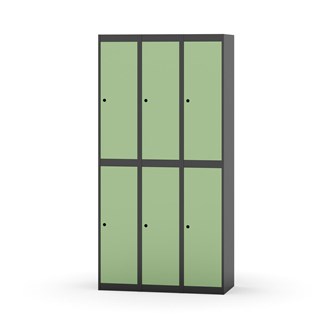 Garderobeskap Novis flatt tak 2:3 B90