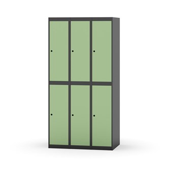 Garderobeskap Novis flatt tak 2:3 B90