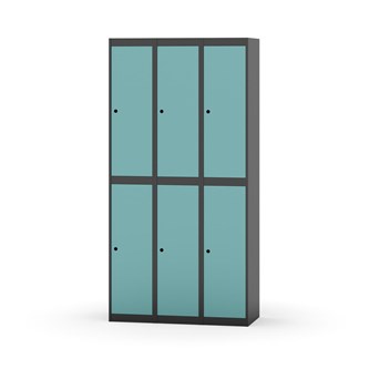 Garderobeskap Novis flatt tak 2:3 B90