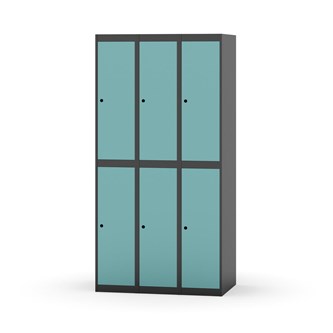 Garderobeskap Novis flatt tak 2:3 B90