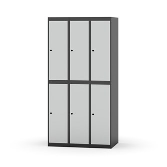 Garderobeskap Novis flatt tak 2:3 B90