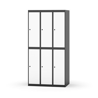 Garderobeskap Novis flatt tak 2:3 B90