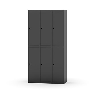 Garderobeskap Novis flatt tak 2:3 B90