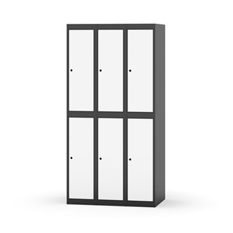 Garderobeskap Novis flatt tak 2:3 B90