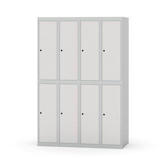 Garderobeskap Novis flatt tak 2:4 B120
