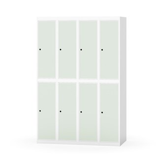 Garderobeskap Novis flatt tak 2:4 B120