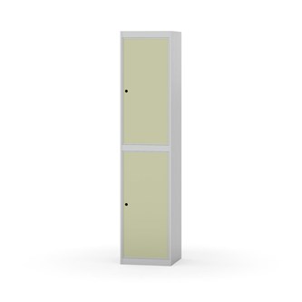 Garderobeskap Novis flatt tak 2:1 B40