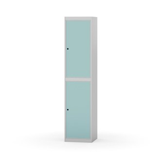 Garderobeskap Novis flatt tak 2:1 B40