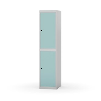 Garderobeskap Novis flatt tak 2:1 B40