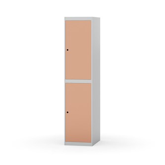 Garderobeskap Novis flatt tak 2:1 B40