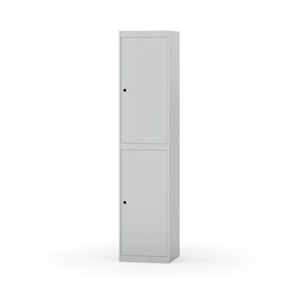 Garderobeskap Novis flatt tak 2:1 B40