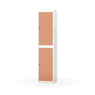 Garderobeskap Novis flatt tak 2:1 B40