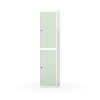 Garderobeskap Novis flatt tak 2:1 B40