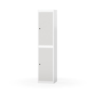 Garderobeskap Novis flatt tak 2:1 B40