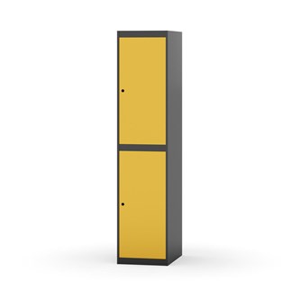 Garderobeskap Novis flatt tak 2:1 B40