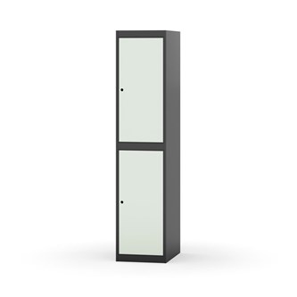 Garderobeskap Novis flatt tak 2:1 B40