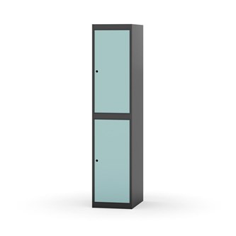 Garderobeskap Novis flatt tak 2:1 B40