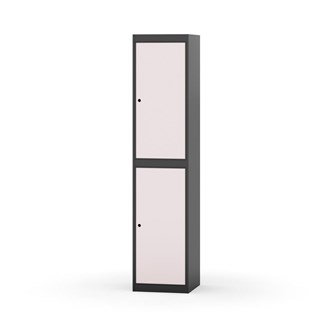 Garderobeskap Novis flatt tak 2:1 B40