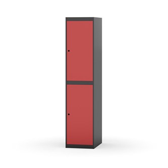 Garderobeskap Novis flatt tak 2:1 B40