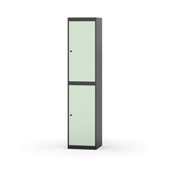 Garderobeskap Novis flatt tak 2:1 B40