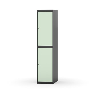 Garderobeskap Novis flatt tak 2:1 B40