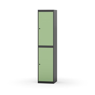 Garderobeskap Novis flatt tak 2:1 B40