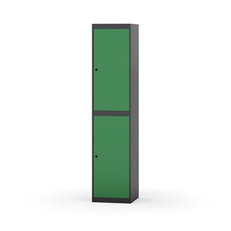 Garderobeskap Novis flatt tak 2:1 B40