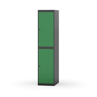 Garderobeskap Novis flatt tak 2:1 B40