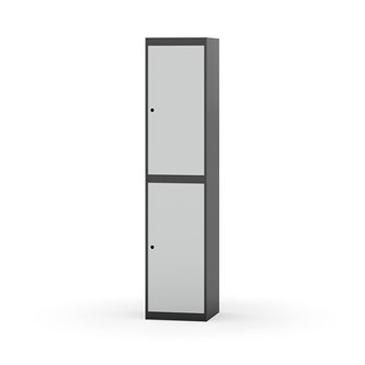 Garderobeskap Novis flatt tak 2:1 B40