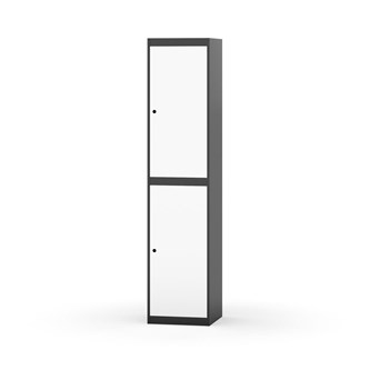 Garderobeskap Novis flatt tak 2:1 B40