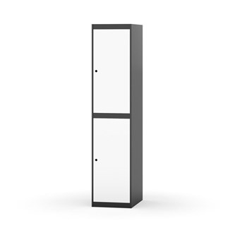 Garderobeskap Novis flatt tak 2:1 B40