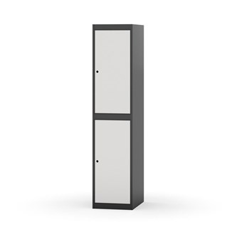 Garderobeskap Novis flatt tak 2:1 B40