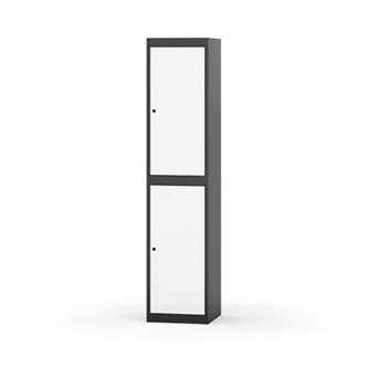Garderobeskap Novis flatt tak 2:1 B40