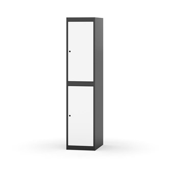 Garderobeskap Novis flatt tak 2:1 B40