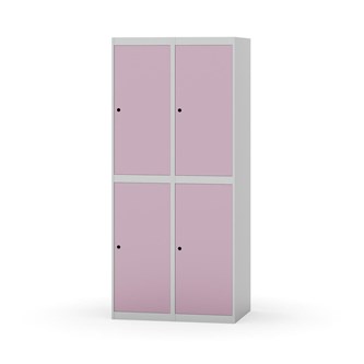 Garderobeskap Novis flatt tak 2:2 B80