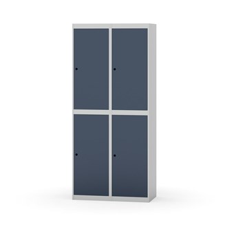Garderobeskap Novis flatt tak 2:2 B80