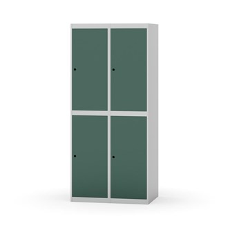 Garderobeskap Novis flatt tak 2:2 B80
