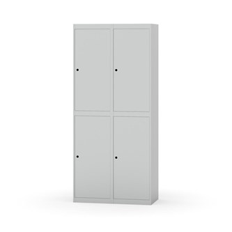 Garderobeskap Novis flatt tak 2:2 B80