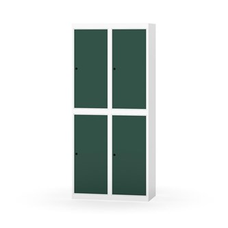 Garderobeskap Novis flatt tak 2:2 B80