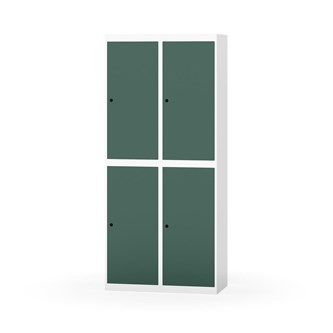 Garderobeskap Novis flatt tak 2:2 B80