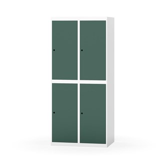 Garderobeskap Novis flatt tak 2:2 B80