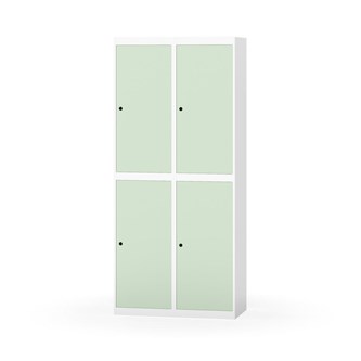 Garderobeskap Novis flatt tak 2:2 B80