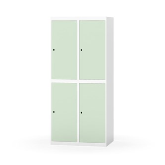 Garderobeskap Novis flatt tak 2:2 B80