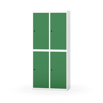 Garderobeskap Novis flatt tak 2:2 B80