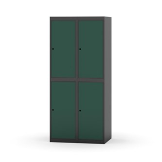Garderobeskap Novis flatt tak 2:2 B80
