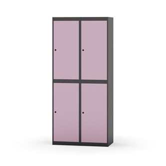 Garderobeskap Novis flatt tak 2:2 B80
