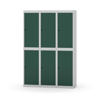 Garderobeskap Novis flatt tak 2:3 B120