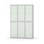 Garderobeskap Novis flatt tak 2:3 B120