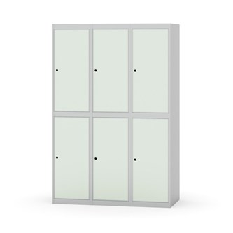 Garderobeskap Novis flatt tak 2:3 B120
