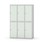 Garderobeskap Novis flatt tak 2:3 B120